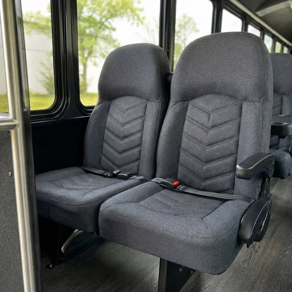 adelanto 25 passenger minibus high back seats