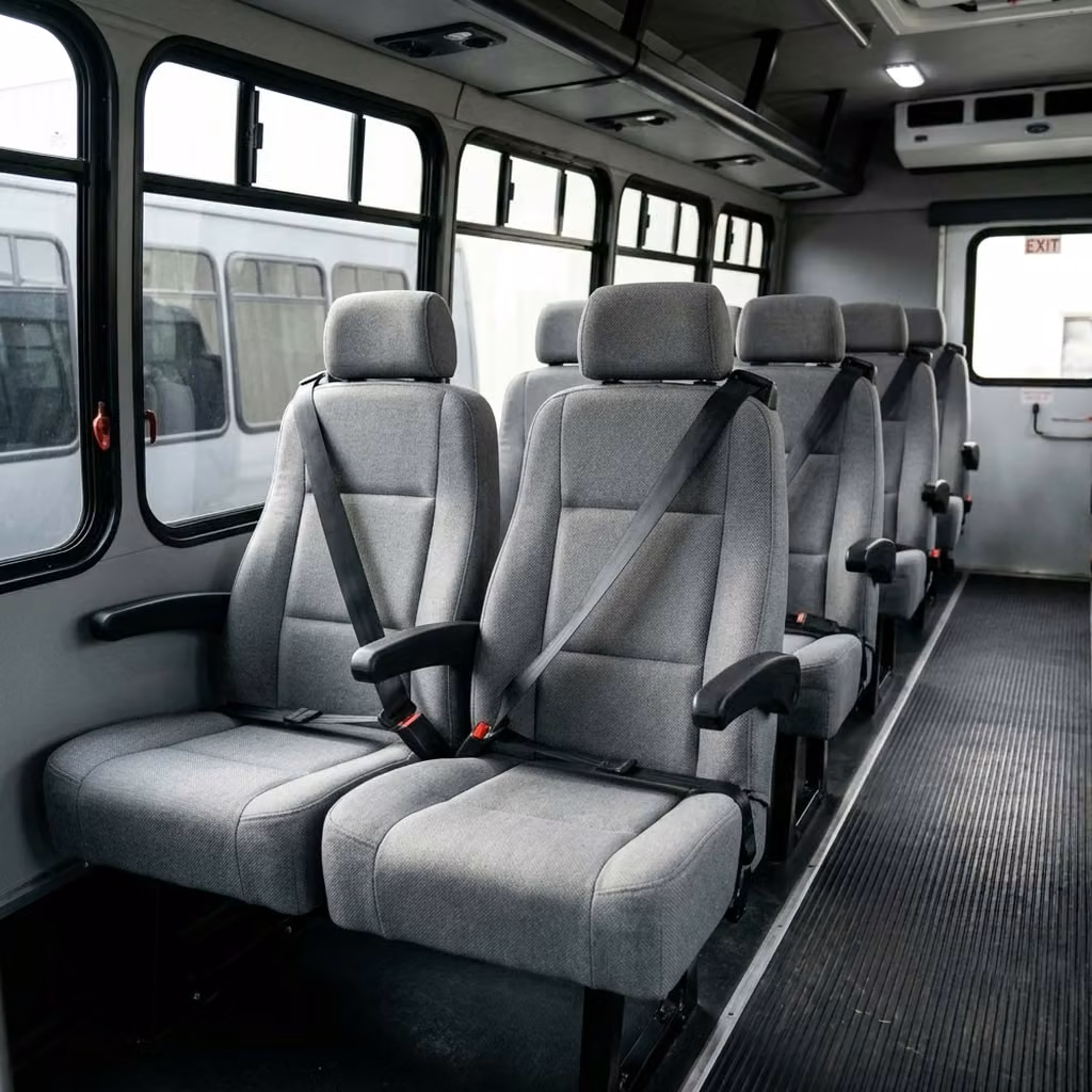 adelanto 35 passenger minibus reclining seats
