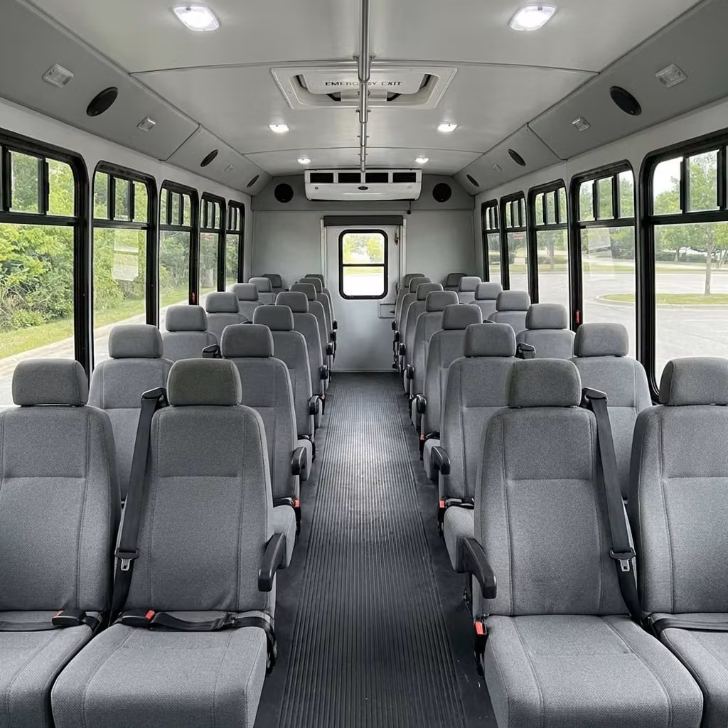 adelanto 35 passenger minibus seating