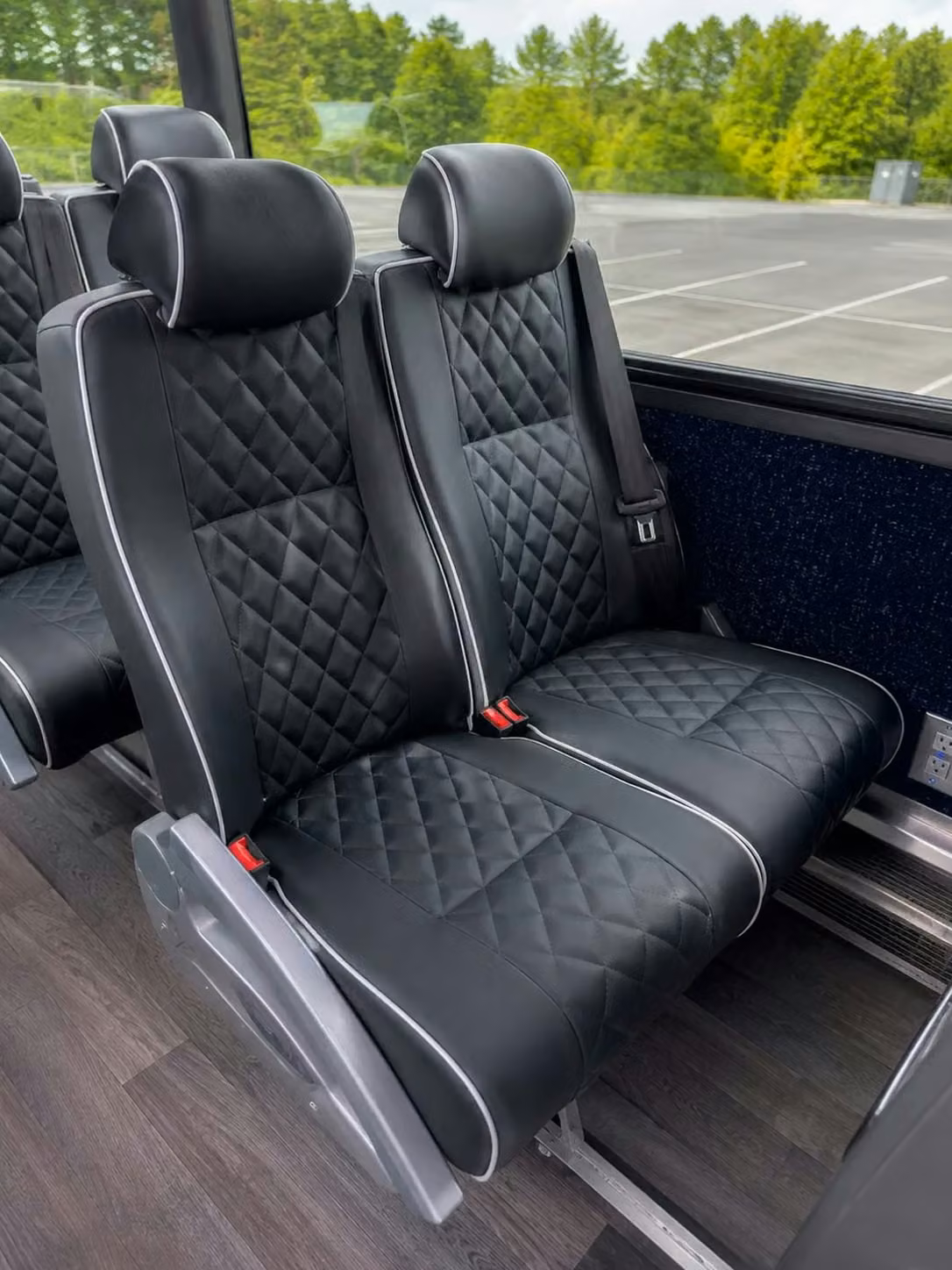 adelanto charter bus reclining seats