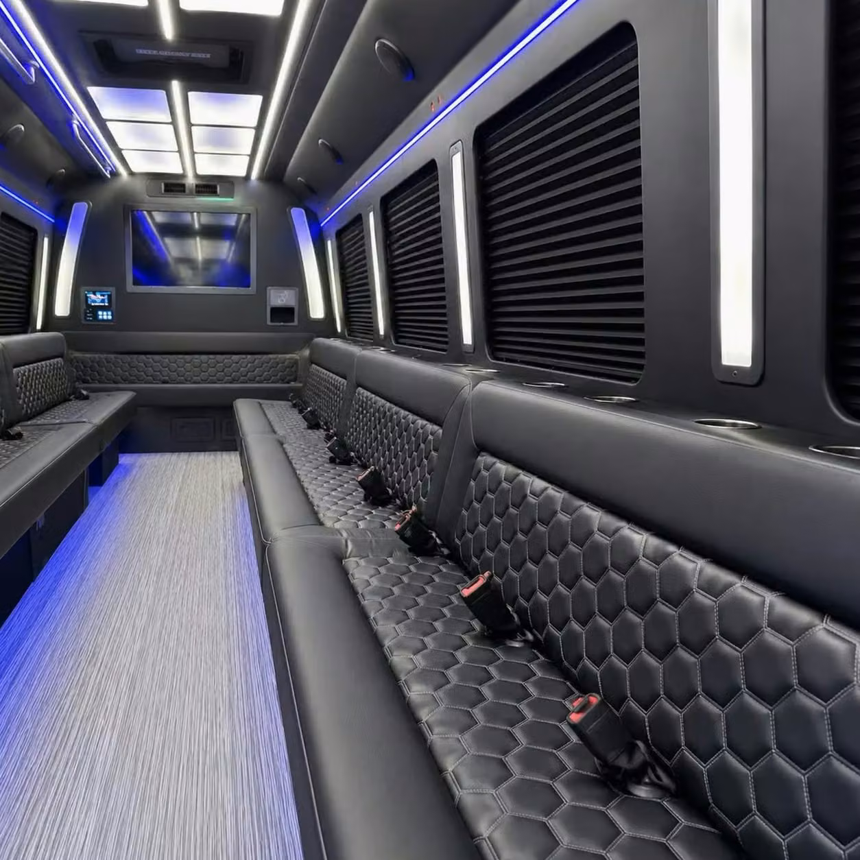 adelanto party bus party lighting