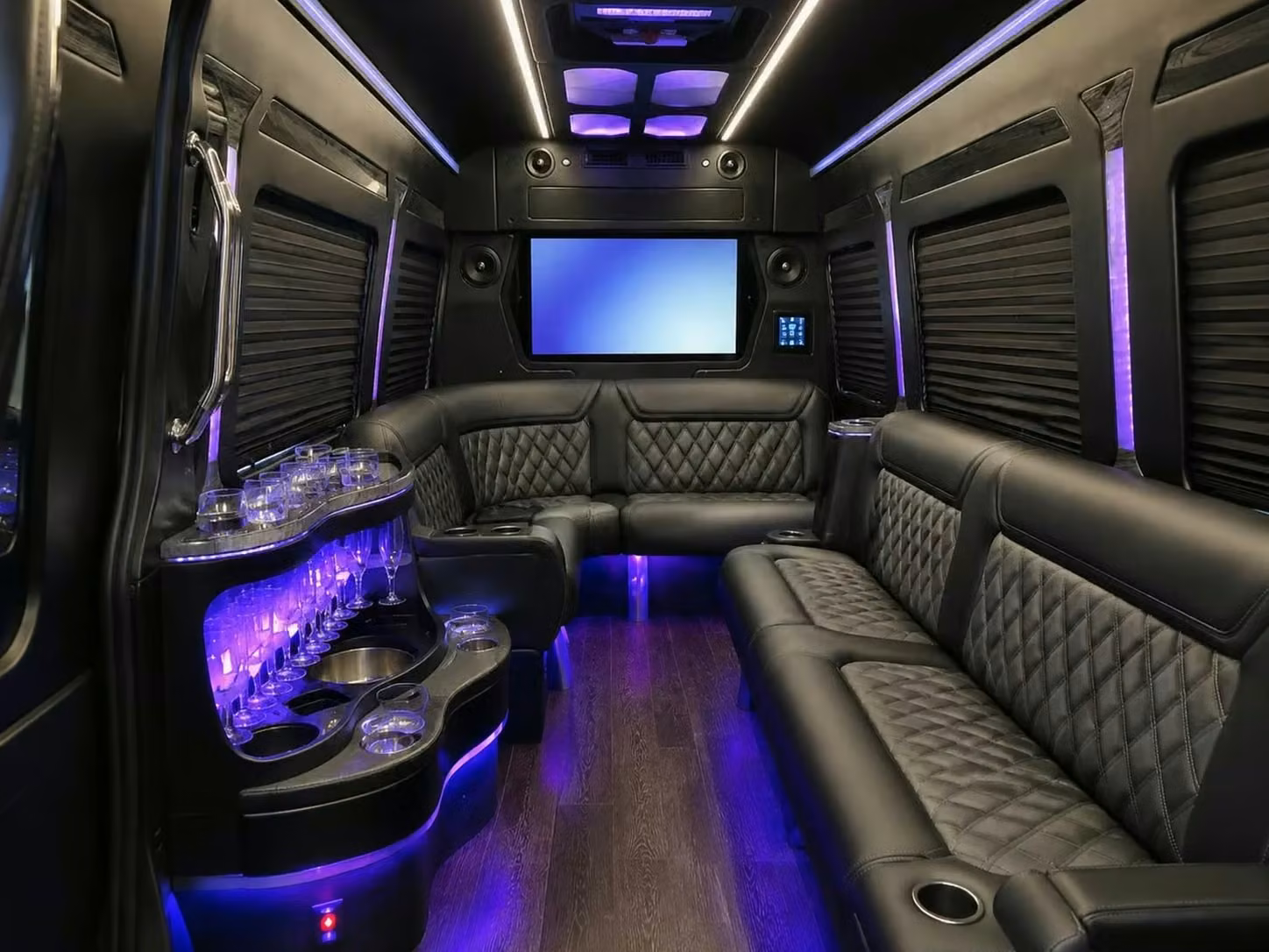 adelanto party bus smart tvs