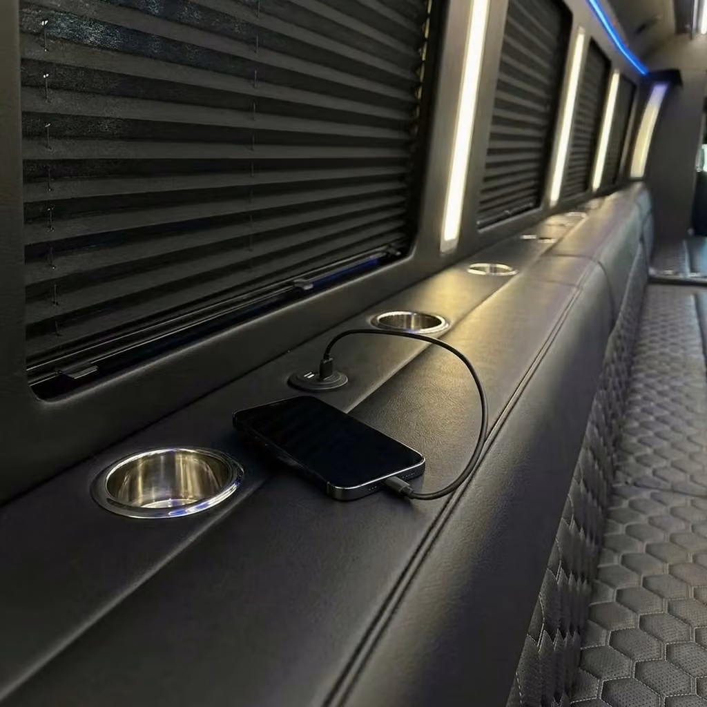 adelanto party bus usb charging