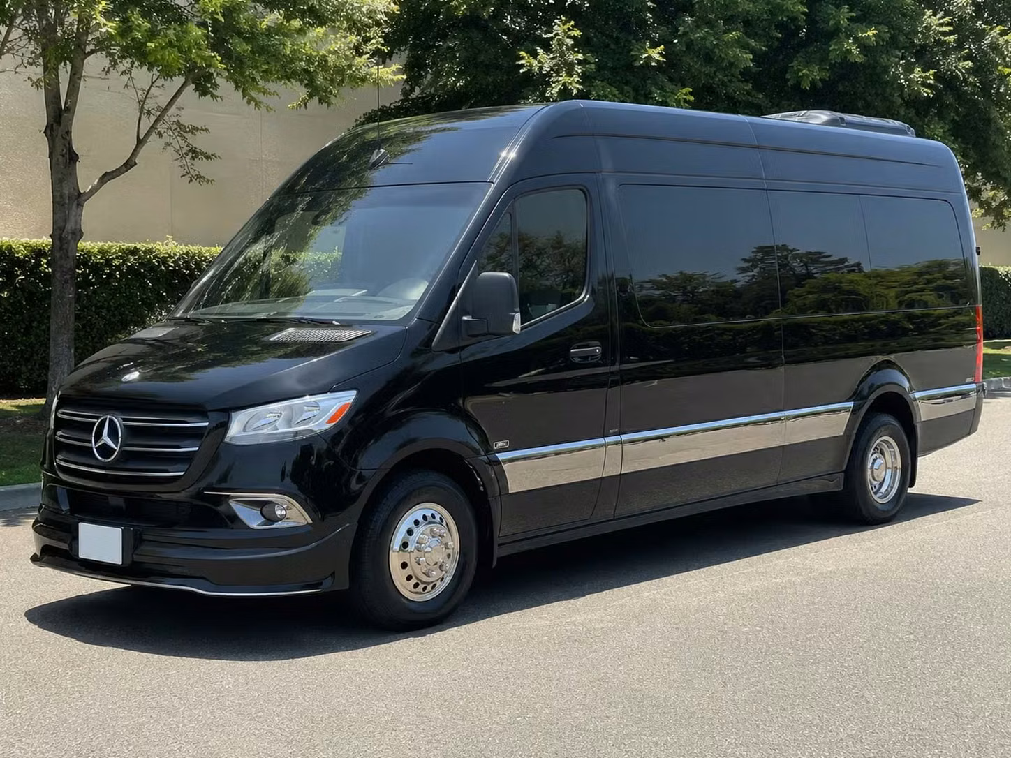 adelanto sprinter van rental with driver